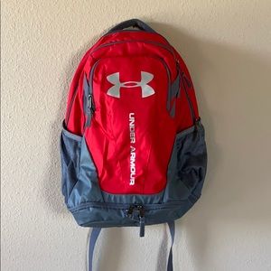 Red Under-Armour Storm back pack
